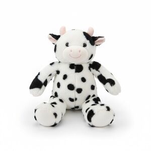 HealthTouch Huggable Massager Cow Plush Vibrating Stuffed Animal Toy 16”